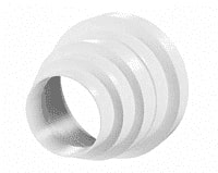 Редуктор универсальный для круглых каналов 80-100-120-125-150 мм.  310 ЭРА