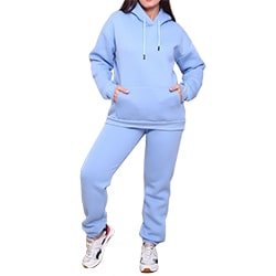 Женский костюм с начесом цвет Индиго размер 50 W45052N