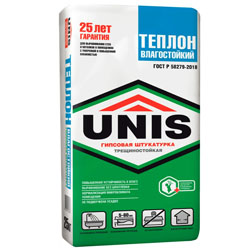 UNIS Теплон влагостойкий гипсовый 25 кг