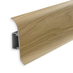 Плинтус К55 Комфорт 2,5 м Клен темный