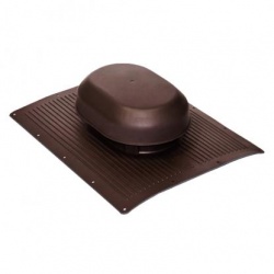 Аэратор для гибкой черепицы Krovent AERO-VENT Wave Коричневый