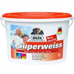 Водно-дисперсионная краска düfa Superweiss D 4 супербелая 2,5 л