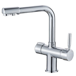 Смеситель для кухни с подключением фильтра латунь VALFEX Boreas Chrome VF.70088