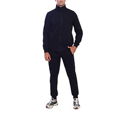 Мужской костюм с начесом цвет Черный размер 52 M98036N