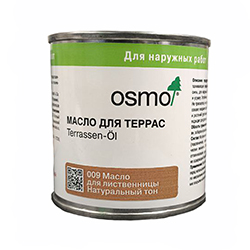 Масло для террас для лиственницы натуральный тон 0,22 л Osmo 009