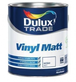 Краска Dulux Vinyl Matt Водно - дисперсионная 2.5 л