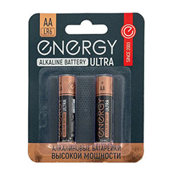 Батарейка Тип АА ENERGY Ultra LR6/2В