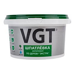 Шпатлевка по дереву ЭКСТРА Береза 1 кг VGT