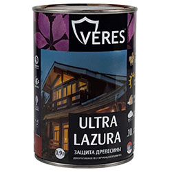 Декоративная пропитка для дерева Бесцветная 0,9 л Veres Ultra Lazura №1