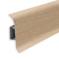 Плинтус К55 Комфорт 2,5 м Бук светлый