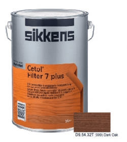 Sikkens Cetol Filter Plus Финишная пропитка 009 Темный дуб 5 л