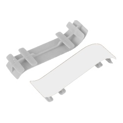 Соединитель для плинтуса К55 Комфорт Белый