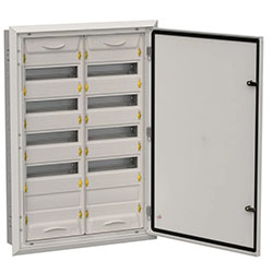 Корпус металлический ЩРв-120 2х60 880х625х130 мм IP31 Серый TITAN 5 IEK