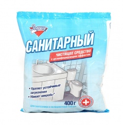 Санитарный порошок с дезинфекцией МАКС 400 г