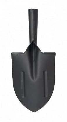 Картинка Лопата штыковая дамская свекольная Diggermaer с деревянным черенком и ручкой 1310х350х140 мм