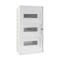 Корпус пластиковый встраиваемый FRAME ЩРВ-П-36 IP41 прозрачная дверь F36B1WT DKC