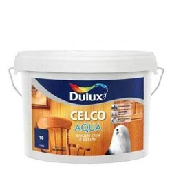 Лак Dulux Celco Aqua 10 Матовый 2,5 л. Водный