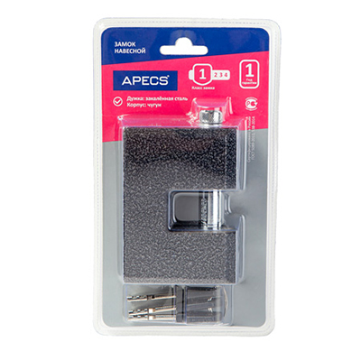 Картинка Замок навесной APECS PD-16-90