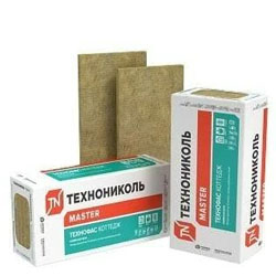 Утеплитель Технофас 1200х600х100 мм 3 плиты 2,16 м2 плотность 115 кг/м3