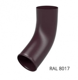 Baufort Водосточка Колено трубы 60 градусов Коричневое