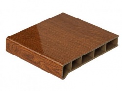 Подоконник ПВХ Moeller LD-S30 размер 450х30х6000 мм Золотой дуб глянец