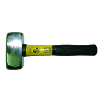 Кувалда кованная 1250 грамм с фиберглассовой ручкой Скраб