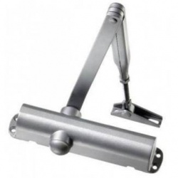 Доводчик дверной Апекс ДС-23/40 65-М цвет серебро