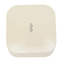 Переключатель 1 клавиша ОП Frea 10А IP20 250В АБС-пластик Бежевый выключатель проход TOKOV ELECTRIC