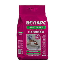 Шпатлевка гипсовая Белая 5 кг 0,2-10 мм Боларс Базовая