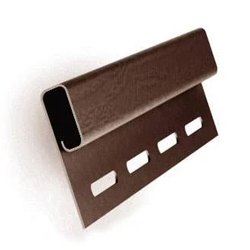 Планка финишная коричневая 3000 мм Fine ber сайдинг