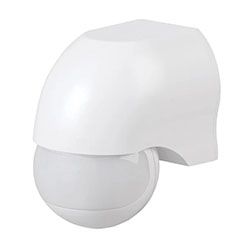 Датчик движения настенный 010 Белый до 1100Вт угол 180° 10 м IP44 IEK