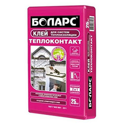 Боларс Теплоконтакт штукатурно-клеевая смесь 25 кг
