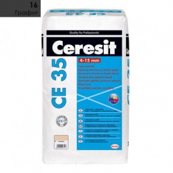 Затирка Церезит CE 35 №16 Графит 5 кг