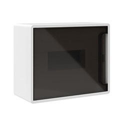 Корпус пластиковый настенный FRAME ЩРН-П-8 IP41 тонированная дверь F08W1WD DKC