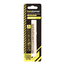 Сверло по металлу кобальт 6,0 мм Hanskonner