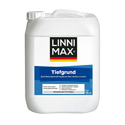 Грунтовка Глубокого проникновения 10 л LINNIMAX TiefGrund