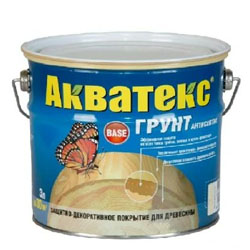 Акватекс грунт-антисептик 3 л База