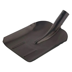 Лопата совковая б/ч усиленная с ребрами жесткости 225х270 мм КУРС