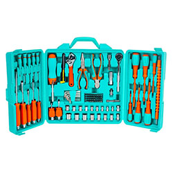 Набор инструментов электрика 101 предмет кейс Sturm