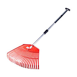 Грабли веерные регулируемые телескопические 26 зуб 168 см Berchouse 