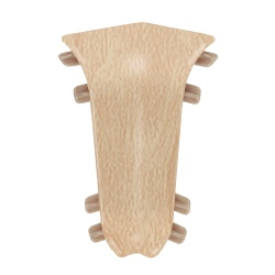 Внутренний угол для плинтуса К55 Комфорт Клен