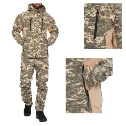 Костюм летний Матрица ткань Рип-Стоп цвет Светлый-Пиксель размер 56/58