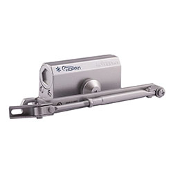 Доводчик дверной №2S 25-50 кг Серебро НОРА-М