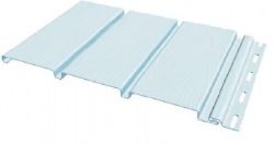 Софит белый без перфорации 3000 х 280 мм Fine ber сайдинг