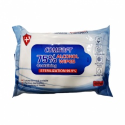 Антисептические спиртовые салфетки Comsoft 75%