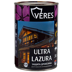 Декоративная пропитка для дерева Старое дерево 0,9 л Veres Ultra Lazura №30