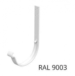 Baufort Водосточка Кронштейн желоба 320 мм Белый