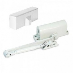Доводчик дверной Апекс ДС-24/60 80-М-W Белый