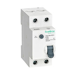 Автоматический выключатель дифференциального тока АВДТ 1P+N С 16А 6 kA 30мА AС 230В City9 Set Systeme Electric