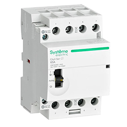 Контактор 4P 4НО 63A AC 400В-230В City9 Set Systeme Electric